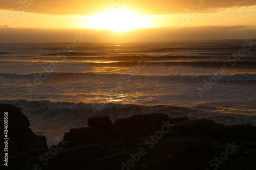 Sonnenuntergang im Meer © Imke Stock