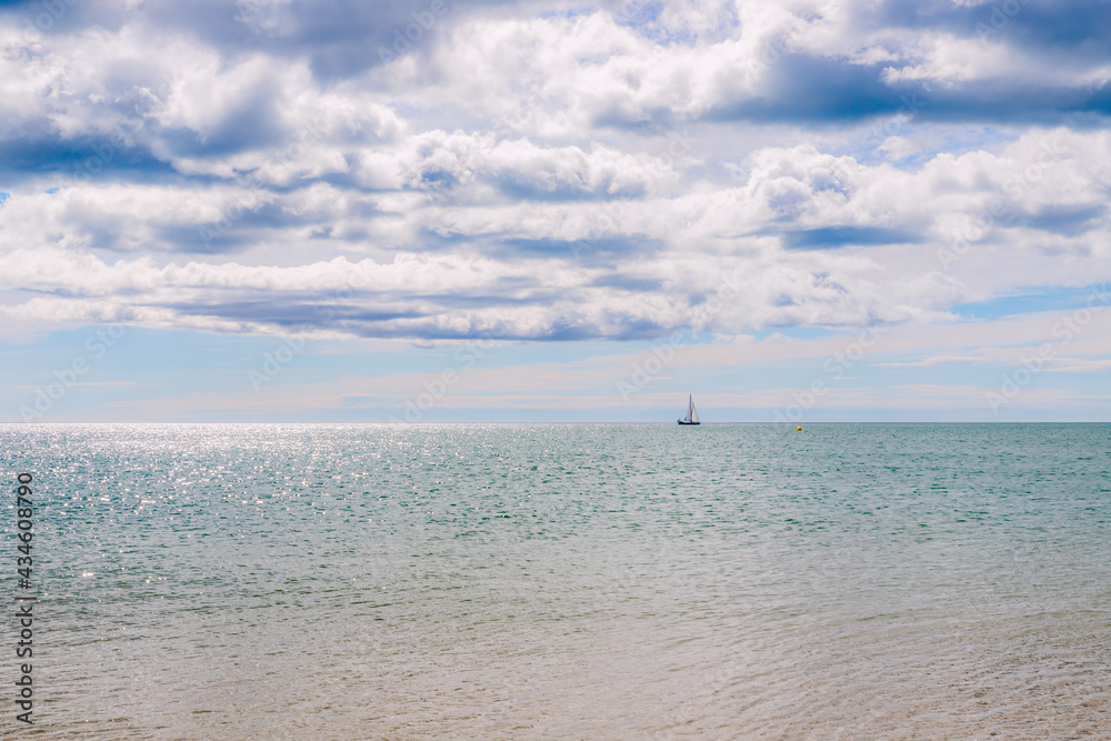 Fototapeta premium Plage du centre naturiste du Cap d'Agde