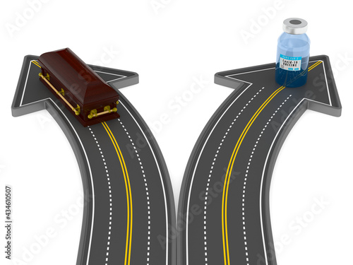 choice between vaccine and ...