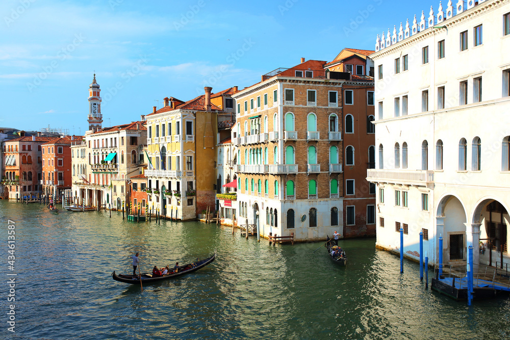 Grand canal city view. Venice 