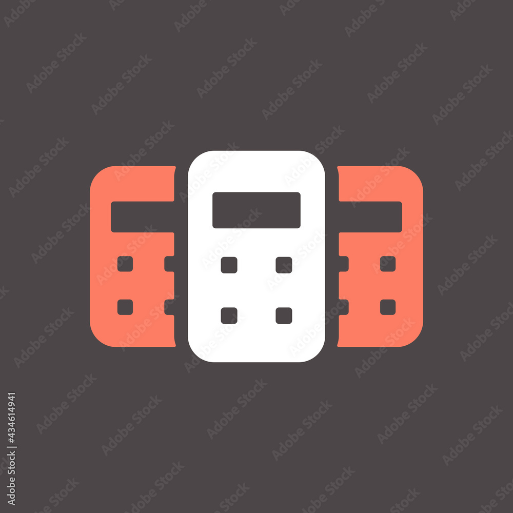 Protective police shield vector flat glyph icon Protective police shield vector flat glyph icon
