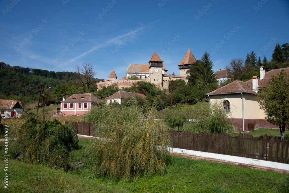 Biserica fortificată din satulul Alma Vii, comuna Moșna, județul Sibiu ,september 2020