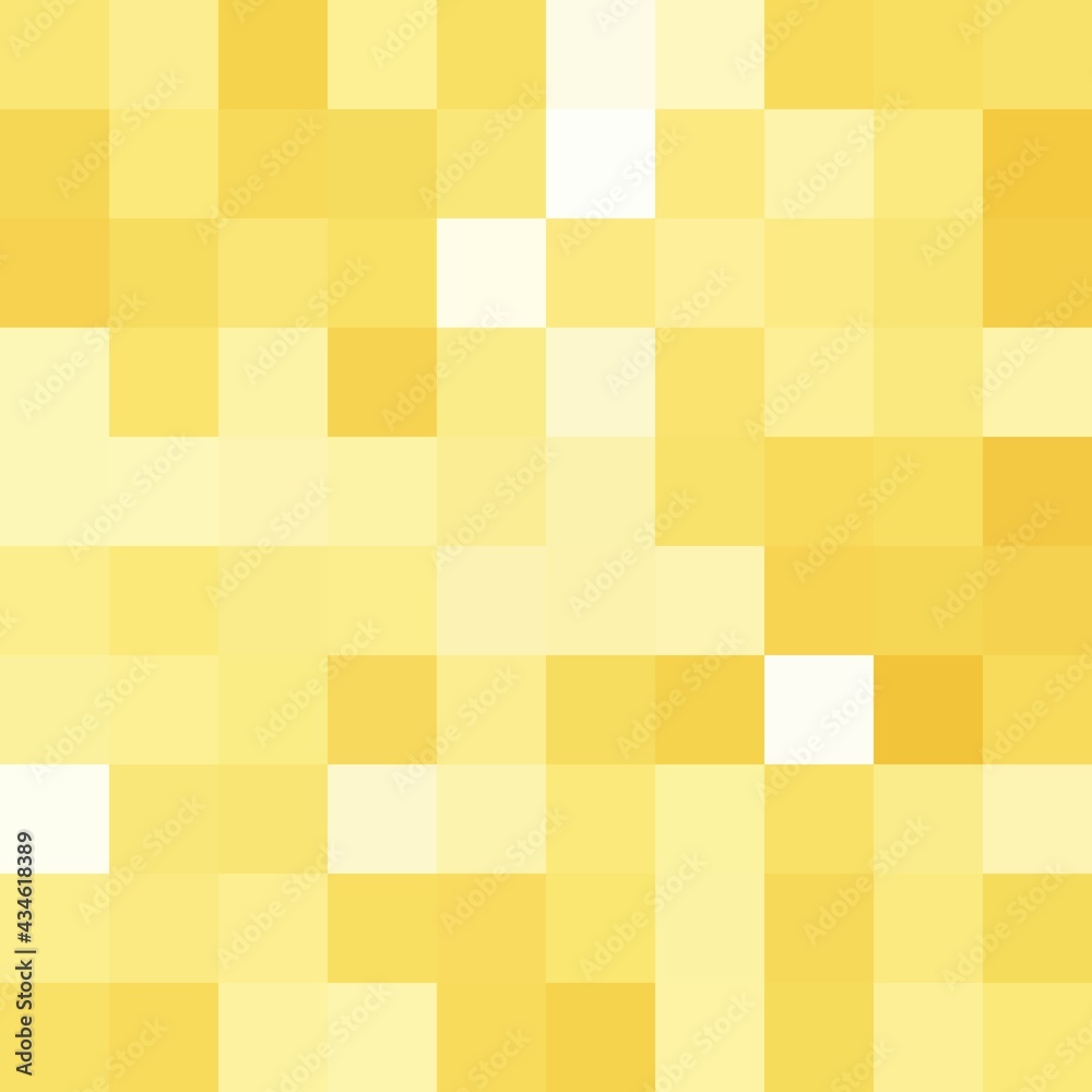 Abstract Yellow mosaic background. Vector background. Gold mosaic. Pixel art background. Abstract Yellow mosaic background. Vector background. Gold mosaic. Pixel art background.