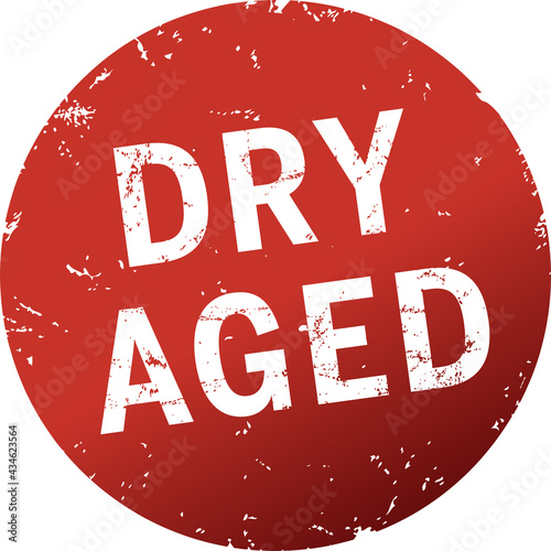 Button Dry aged zerkratzt