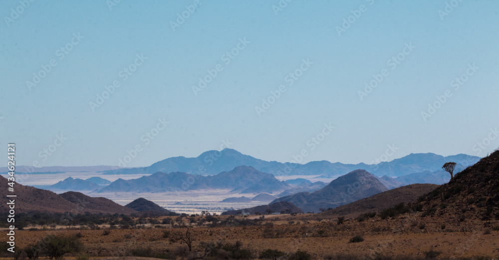 typical landscape of namibia between kalahari and namib desert during self drive safari typical landscape of namibia between kalahari and namib desert during self drive safari
