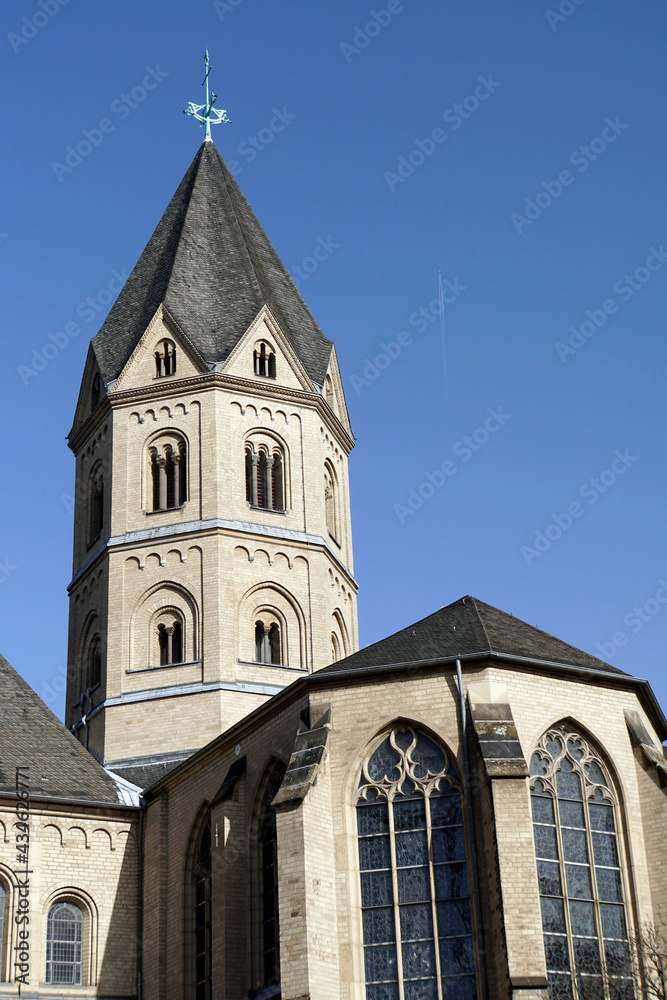 Dominikanerkirche St. Andreas, romanische Kirche - Dominican Church of St. Andrew, Romanesque church