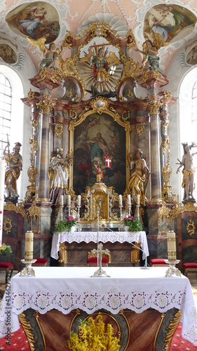 Hochaltar Kirche St. Ulrich in Buchdorf 