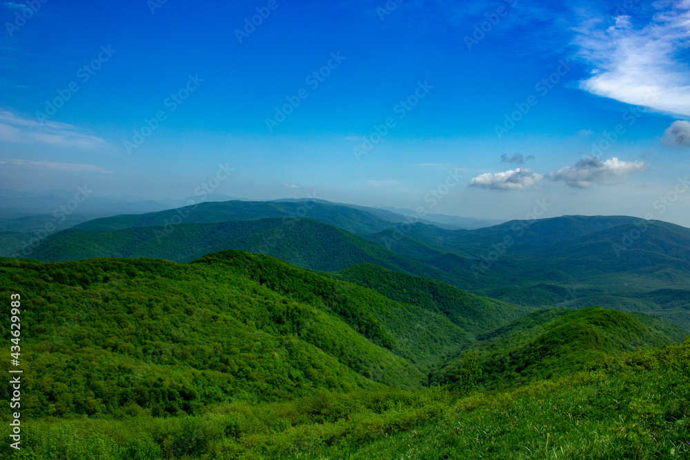 landscape with clouds