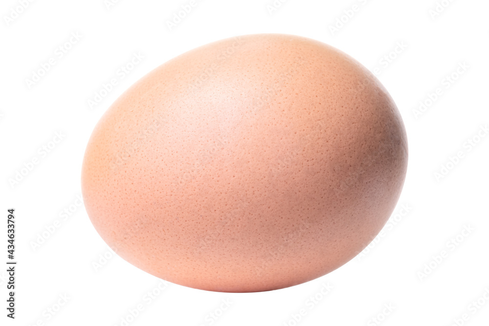 Close-up of egg isolated with clipping path.egg of hen. Close-up of egg isolated with clipping path.egg of hen.