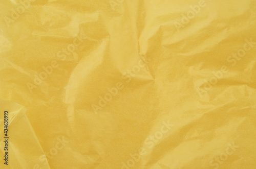 Wrinkled packaging paper background