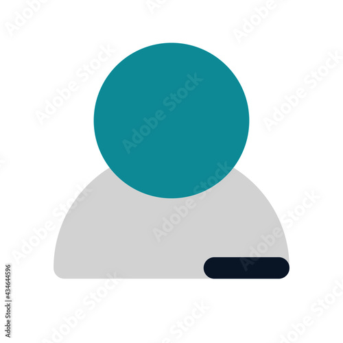 Free Download icon delete contact using flat style and blue color dominate - GFXLoad