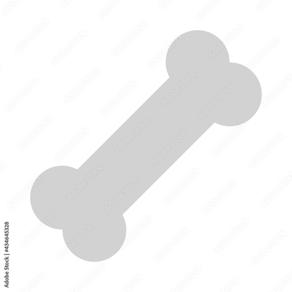 icon bone using flat style and blue color dominate icon bone using flat style and blue color dominate