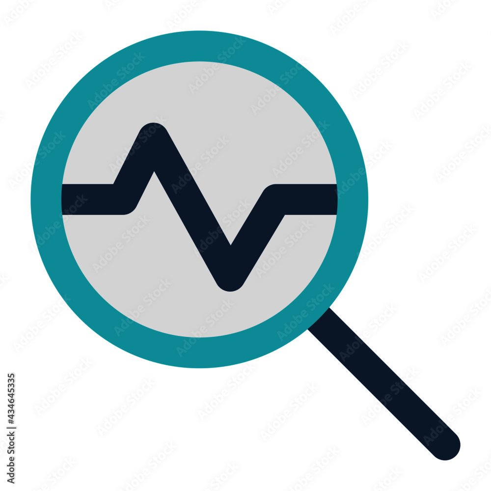 icon health diagnostic using flat style and blue color dominate icon health diagnostic using flat style and blue color dominate