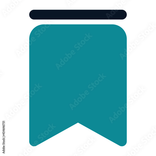 Free Download icon bookmark using flat style and blue color dominate - GFXLoad