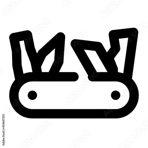 icon multi tools using line style