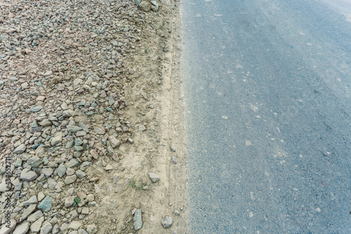 Road is degrading, to build a new road