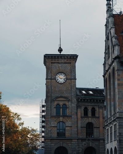 clock tower in the city