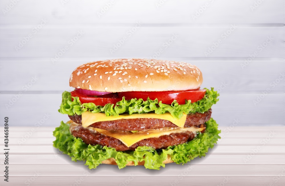 Burger. Burger.