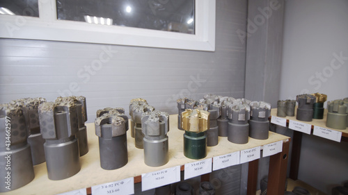 Photos Drill Bits on shelving in stock
