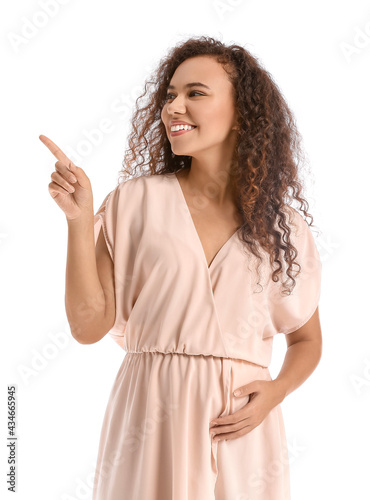 Pregnant African-American w...