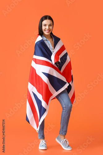 Beautiful young woman with ...