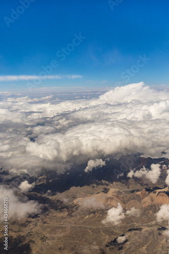 Aerial photos of mountains and snow mountains in Urumqi  Xinjiang Province  China
