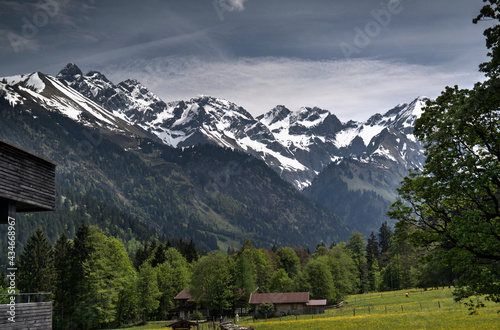 Blick von der Fellhorn-Bodenstation