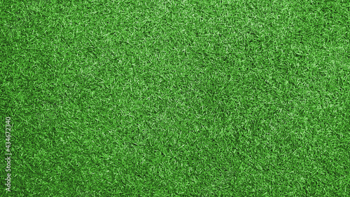 Artificial grass, Green lawn for texture background, Top view