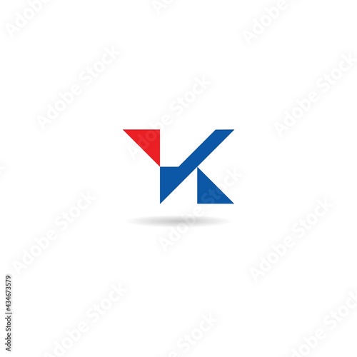 initial k logo design icon inspiration