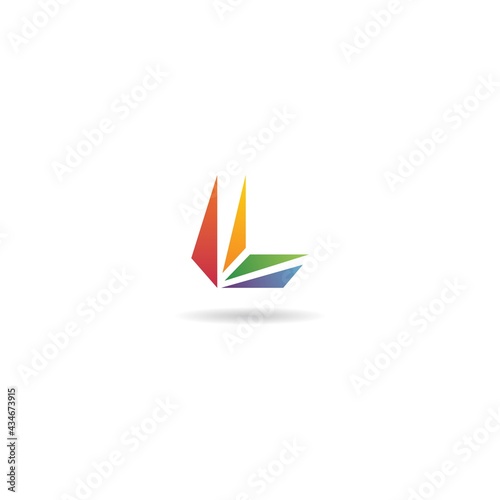 initial l logo design icon inspiration