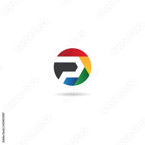 initial p on circle logo design icon inspiration Free Download initial p on circle logo design icon inspiration - GFXLoad