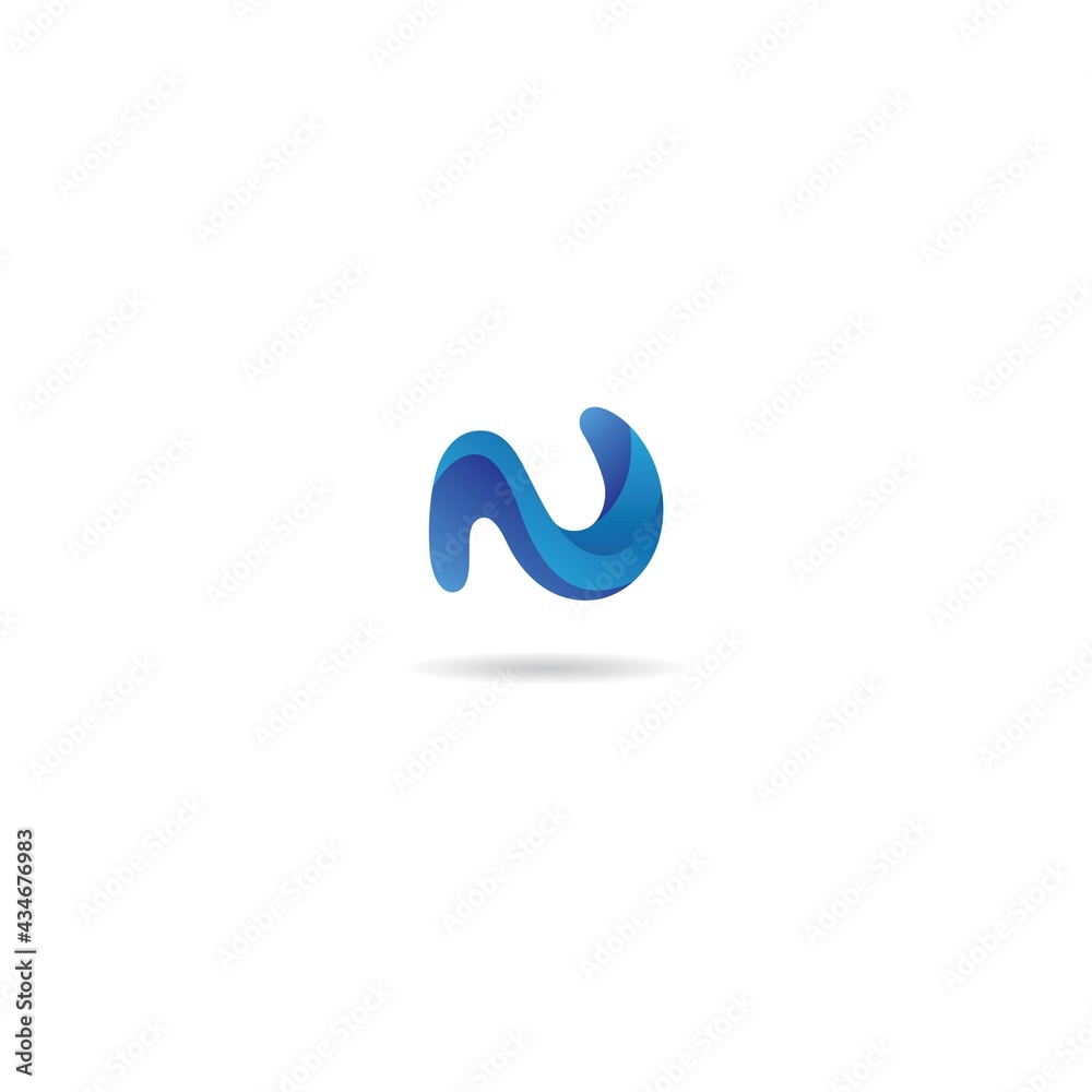 initial n logo design icon inspiration initial n logo design icon inspiration