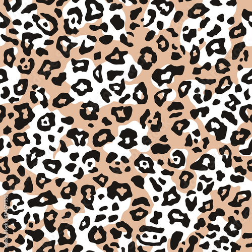 Leopard print, seamless pat...