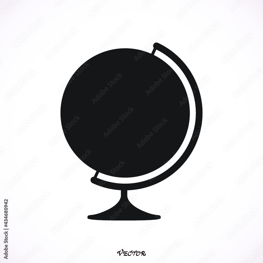 Vector globe icons Vector globe icons