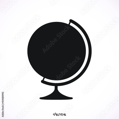 Vector globe icons