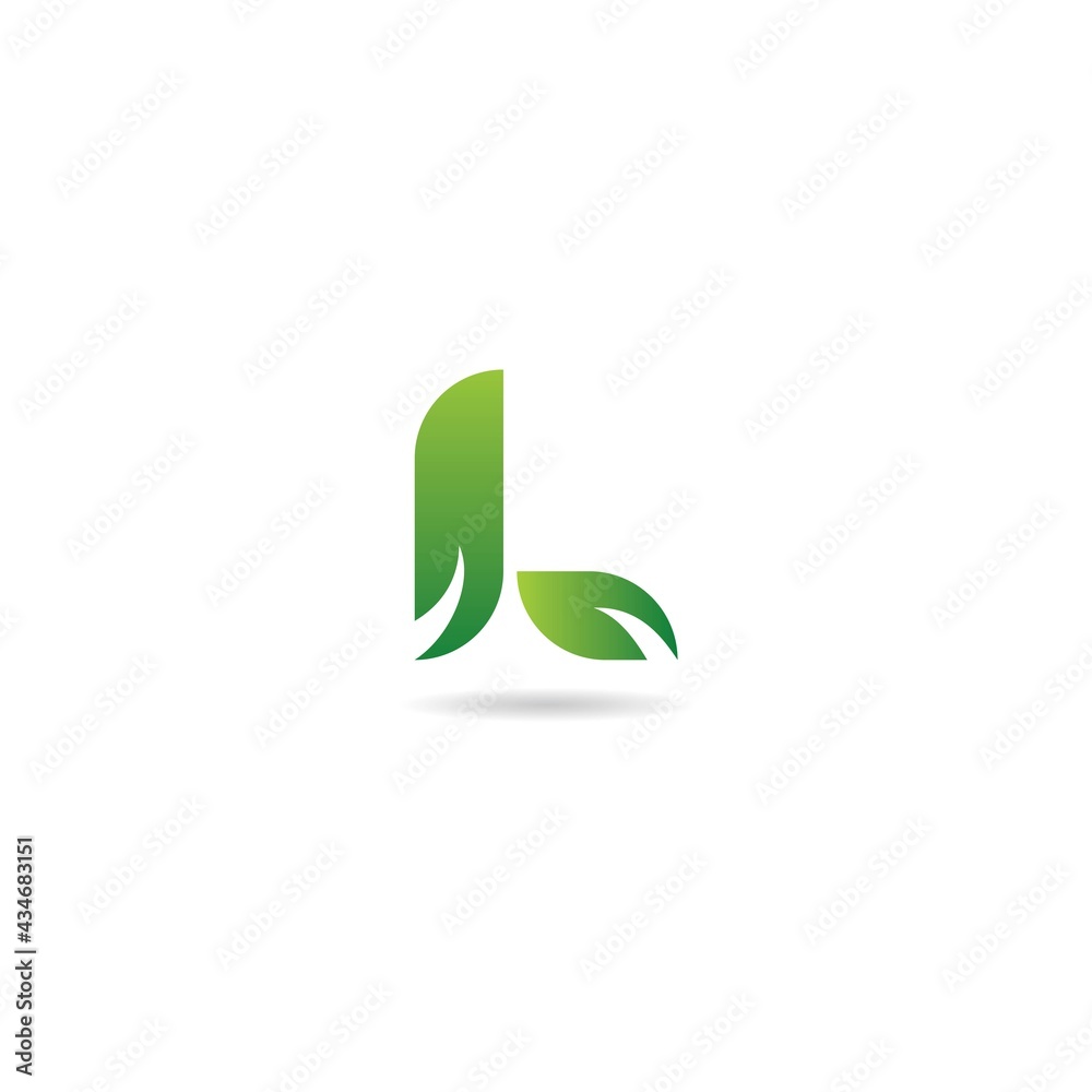 green with letter l logo design icon inspiration green with letter l logo design icon inspiration