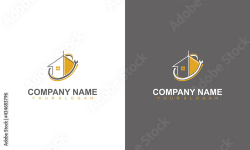 Ilustration vector graphic of 
 Building Construction Logo Design
