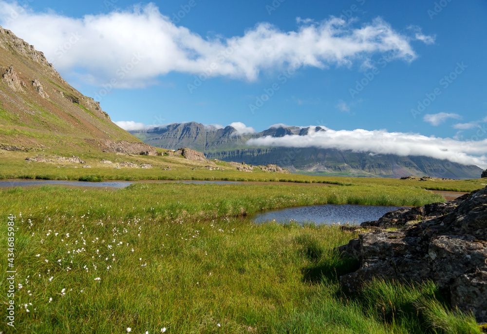 Beautiful Icelandic Landscape. Wonderful image of amazing nature landscape. Iceland Europe