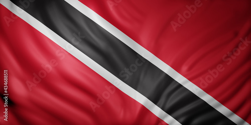  Trinidad and Tobago 3d flag