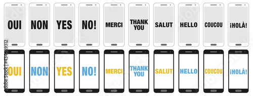 Smartphone messages planche 1