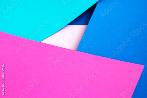 Abstract bright background. Geometric colorful paper background