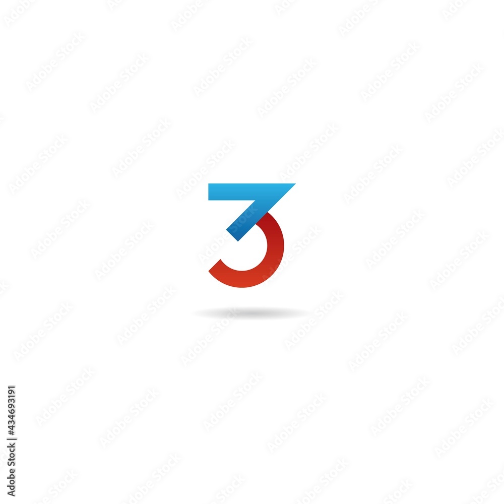 number 3 logo design icon inspiration number 3 logo design icon inspiration