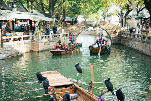 The ancient town of Tongli, Suzhou, China, a typical water town in the south of the Yangtze River