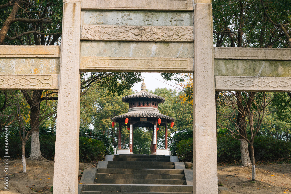 Ancient town of Luzhi, Suzhou, China, natural scenery Ancient town of Luzhi, Suzhou, China, natural scenery