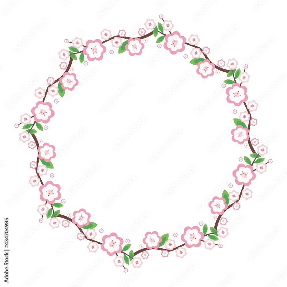 Hand drawn doodle floral frame. Simple line with the ink pen or pencil. Wedding anniversary decoration. Vector illustration Hand drawn doodle floral frame. Simple line with the ink pen or pencil. Wedding anniversary decoration. Vector illustration