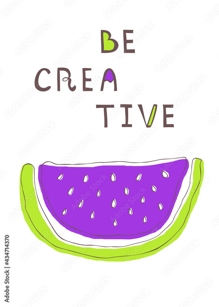 Creative jpg summer print on white background with wishes Creative jpg summer print on white background with wishes