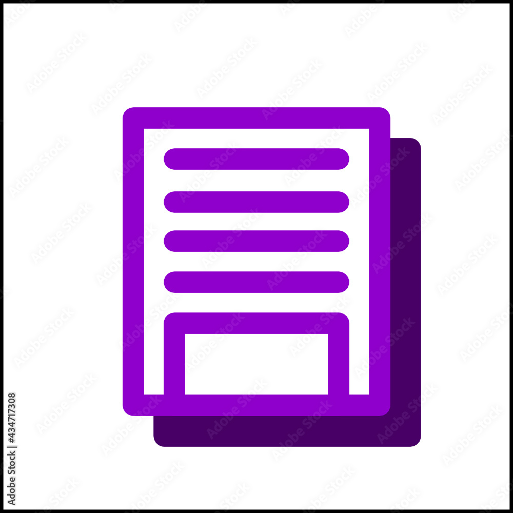 Standard building icon in flat design 08 Standard building icon in flat design 08