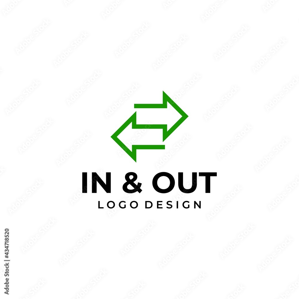 Modern and unique logo about the direction of the incoming and outgoing arrows.
EPS 10, Vector. Modern and unique logo about the direction of the incoming and outgoing arrows.
EPS 10, Vector.