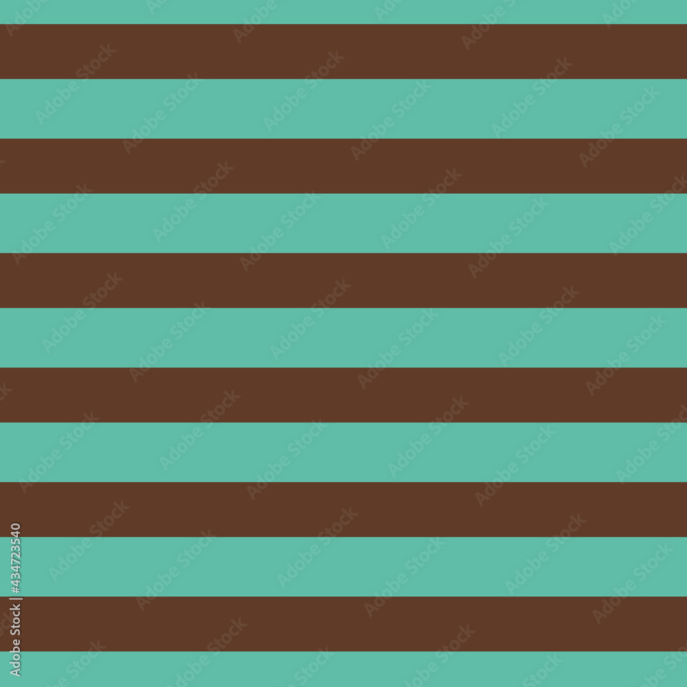 Green brown stripes vector seamless repeat pattern print background