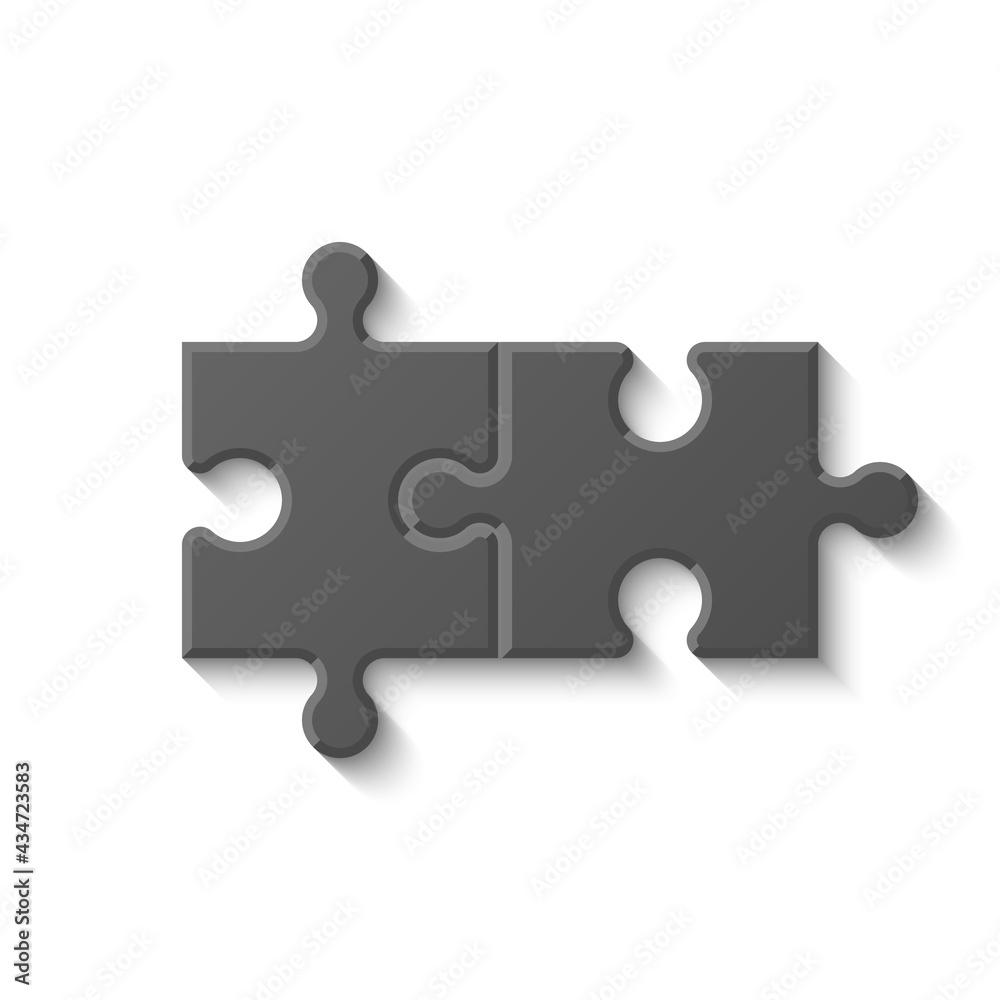 Puzzle two piece business presentation. Circle infograph. 2 Step process diagram. Section compare banner. Puzzle two piece business presentation. Circle infograph. 2 Step process diagram. Section compare banner.